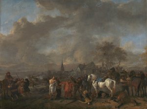Talonpoikien voitto tekijältä Philips Wouwerman
