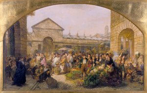 "Covent Garden Market", 1864 tekijältä Phoebus Levin