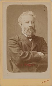Jules Vernen muotokuva 1828-1905, n. 1870.