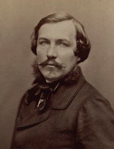 Pianisti ja säveltäjä Alfred Quidantin muotokuva 1815-1893, n. 1870. tekijältä Photo studio Nadar.