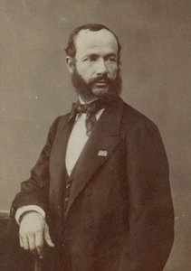 Muotokuva viulisti ja säveltäjä Henri Vieuxtemps 1820-1881, 1870.