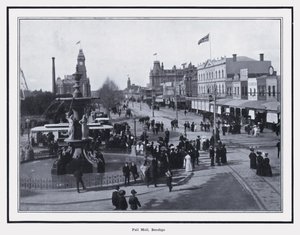 Pall Mall, Bendigo (m/w kuva) tekijältä Photographer Australian