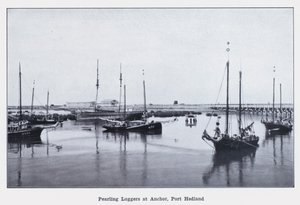 Pearling Luggers at Anchor, Port Hedland (m/w kuva) tekijältä Photographer Australian