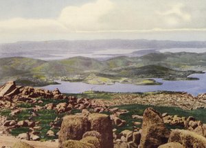 Tasmania: Panorama Pinnaclesta (värikuva) tekijältä Photographer Australian