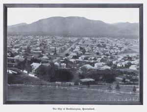 Rockhamptonin kaupunki, Queensland (m/w kuva) tekijältä Photographer Australian