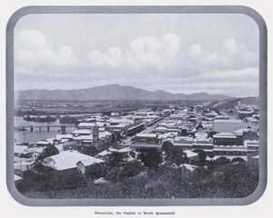 Townsville, Pohjois-Queenslandin pääkaupunki (m/w kuva) tekijältä Photographer Australian