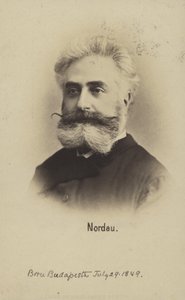 Max Nordau (1849-1923), unkarilainen sionistijohtaja ja kirjailija (s/w-kuva).