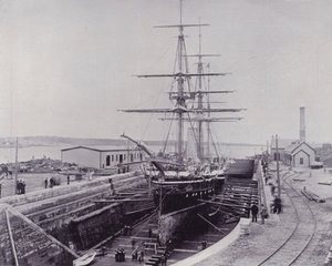 Kanada: HMS "Canada" (m/w kuva) tekijältä Photographer Canadian