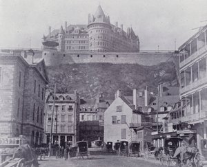 Kanada: Chateau Frontenac, Quebec (m/w kuva)