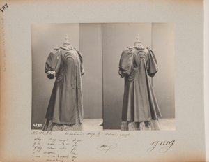 Albumisivu: House of Worth, Coat tekijältä Photographer French