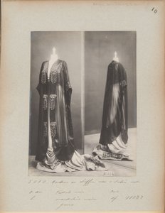 Albumisivu: House of Worth, Evening Mantle tekijältä Photographer French
