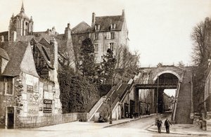 Le Mans, Ranska, n. 1900 (m/w valokuva) tekijältä Photographer French