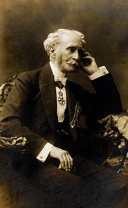 Francois Stephen Emile Liegeardin (1830-1925), ranskalaisen kirjailijan, runoilijan ja poliitikon muotokuva - Valokuvaus, Coll. Baussy tekijältä Photographer French
