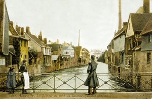 Somme-joki ja Talencen silta, Abbeville, Ranska