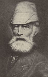 Alfred Krupp, saksalainen teollisuusmies, joka perusti Kruppin tehtaan Esseniin (m/v kuva) tekijältä Photographer German