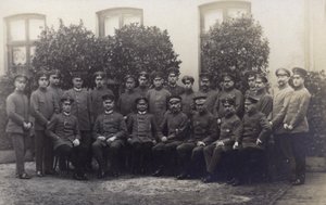 Ryhmä Saksan armeijan upseeria (m/w kuva) tekijältä Photographer German