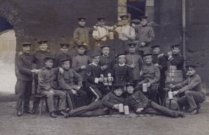 Ryhmä Saksan armeijan sotilaita (m/w kuva) tekijältä Photographer German