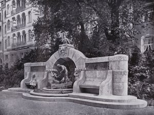 Leipzig: Marchenbrunnen (m/w kuva) tekijältä Photographer German