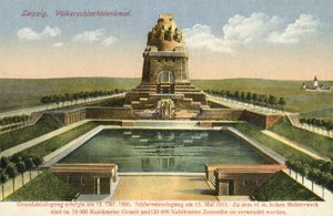 Kansakuntien taistelun muistomerkki, Leipzig (värikuva) tekijältä Photographer German