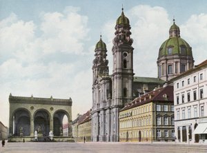 München/München: Theatinerkirche U Feldherrnhalle (kuva) tekijältä Photographer German