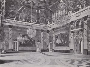 Potsdam, Neues Palais, Marble Hall (m/w kuva) tekijältä Photographer German