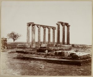 Sanchi, temppeli 18, yleisnäkymä luoteesta tekijältä Photographer Indian