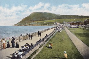 Irlanti: Bray Head, County Wicklow (värillinen valokuva)