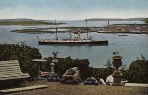 Etelä-Irlanti: Queenstown Harbour, County Cork (värillinen kuva) tekijältä Photographer Irish