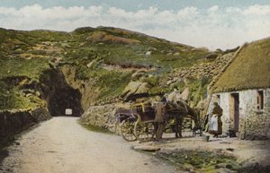 Etelä-Irlanti: Tunneli lähellä Glengarriffia, Corkin kreivikunta (värillinen kuva) tekijältä Photographer Irish