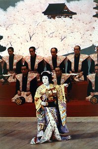 Japanilainen Kabuki Play (kuva) tekijältä Photographer Japanese