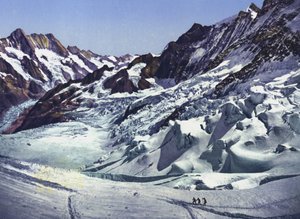 Jungfrau-rautatie Eismeerin asemalla (kuva) tekijältä Photographer Swiss