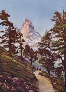 Matterhorn, Zermatt, Sveitsi (värillinen kuva) tekijältä Photographer Swiss