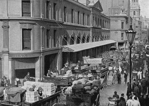 Billingsgate Market, Lontoon kaupunki, c1900 1911
