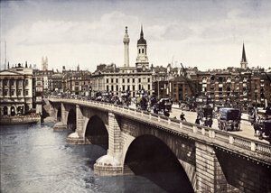London Bridge, Lontoon kaupunki, 1911