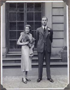 Lord Charles Cavendish ja Adele Astaire hääpäivänä