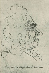 Francesco Gasparini (kirjoittanut Pier Leone Ghezzi) Rom, Bibl Vat - Codici Ottoboniani latini 3113, fol8. tekijältä Pier Leone Ghezzi