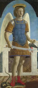 Pyhä arkkienkeli Mikael, 1469 tekijältä Piero della Francesca