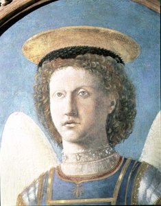 St. Michael (yksityiskohta) tekijältä Piero della Francesca