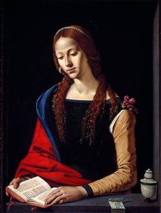Madeleinen maalaus Piero di Cosimo (1461 / 2-1521) 1485-1490 Mitat 72x53 cm Palazzo Barberini, Kansallinen antiikin taiteen galleria, Rooma tekijältä Piero di Cosimo