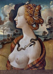 Muotokuva Simonetta Vespuccista Kleopatrana (1453-1476)