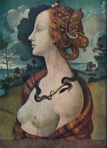 Simonetta Vespuccin muotokuva, c1480, 1939