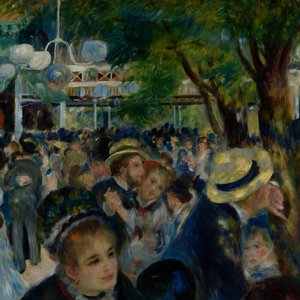 Galette Mill pallo tekijältä Pierre-Auguste Renoir