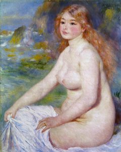 Vaalea uimari tekijältä Pierre-Auguste Renoir