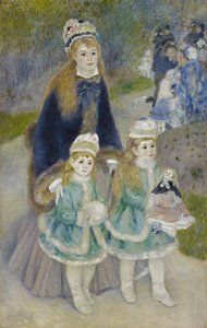 Äiti ja lapset (La Promenade) tekijältä Pierre-Auguste Renoir