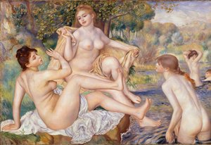 Suuret uimarit tekijältä Pierre-Auguste Renoir