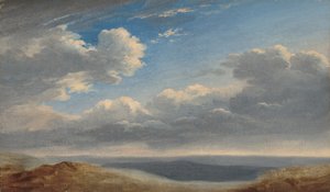 Pilvien tutkimus Rooman Campagnan yllä tekijältä Pierre-Henri de Valenciennes