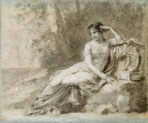Tutkimus keisarinna Joséphinen muotokuvasta tekijältä Pierre Paul Prudhon