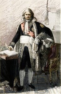 Jean Etienne Marie Portalisin muotokuva. Ranskalainen juristi ja poliitikko (1746 -1807) perustuu Pierre Gautherot