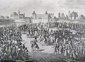 Ranskalaisten voittoisa tulo Varsovaan, 28. marraskuuta 1806