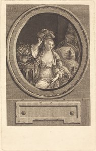 Roxelane tekijältä Pierre Adrien Le Beau after Jean Demosthene Dugourc